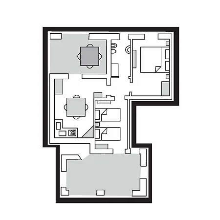 דירה La Dragona קסטל דל פיאנו